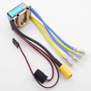 Brushed ESC 80A 2-4S 6V/3A BEC for 550 775 Motor RC Car Tank Boat Marine Crawler - Picture 1 of 14