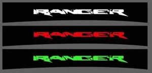 Fits Ford Ranger Sunstrip Graphics Sun Strip Any Year Decals - Picture 1 of 2