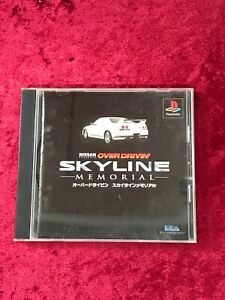 USED PS1 PS PlayStation 1 over dry bottle Skyline Memorial  JAPAN IMPORT