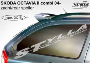ALERÓN TRASERO TECHO SKODA OCTAVIA 2 MK2 MKII AVANT ACCESORIOS DE ALA COMBINADA - Imagen 1 de 1
