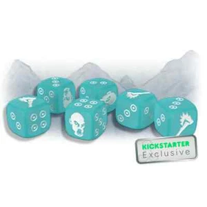Zombicide: White Death Frost Dice - Kickstarter Exclusive - In Hand! - Picture 1 of 2