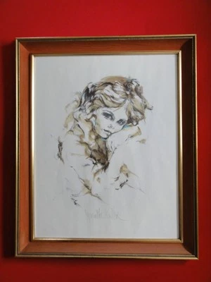 LITHOGRAFIE IM RAHMEN - Bild 1 von 4