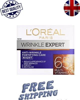 L'Oreal Wrinkle Expert Night 65+ 50ML - Image 1 of 4