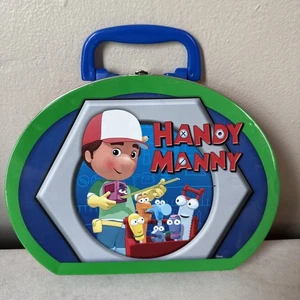 Disney Jr. Praktische Manny Magnetische Reise Haus Box mit Werkzeug Magneten - Bild 1 von 10