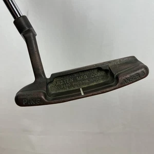 PING Anser 3 85068 Karsten Bronzo Putter 35" Albero Acciaio Mazza da Golf Originale - Foto 1 di 14
