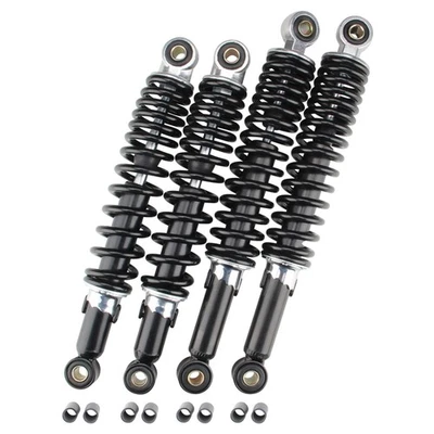 Stoßdämpfer 280 + 310mm schwarz Tieferlegung Set für Simson KR51 Schwalbe Star