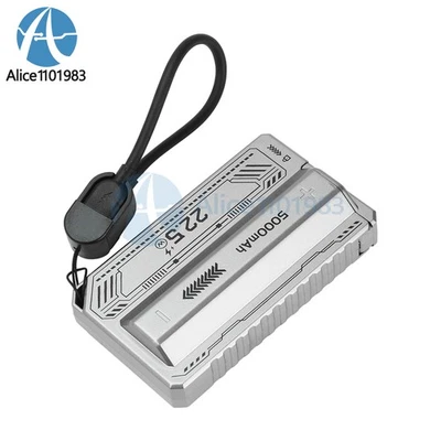 Banco de alimentación móvil PD 20W carga rápida estuche hágalo usted mismo 1x 21700 caja cargador de batería Foto 1 de 4