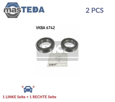 VKBA 6742 RADLAGERSATZ RADLAGER SATZ HINTEN SKF 2PCS NEU OE QUALITÄT - Image 1 of 4