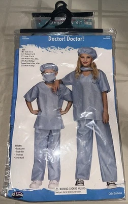 ¡Doctor! ¡Doctor! Juego de exfoliantes y kit de examen - Halloween, vestir para niños S: 4-6 Foto 1 de 4
