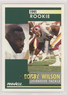1991 Pinnacle Bobby Wilson #313 Rookie RC - Image 1 of 2