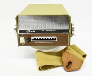 Macchina per cintura massaggiante shaker perdita di peso vintage - solo motore e cintura - Foto 1 di 17