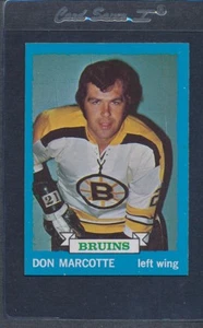 1973/74 Topps #089 Don Marcotte Bruins NM *265 - Picture 1 of 1