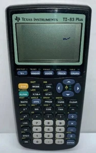 Texas Instruments TI-83 Plus graphischer Taschenrechner ohne Deckel - Bildschirm hat einen Makel - Bild 1 von 12