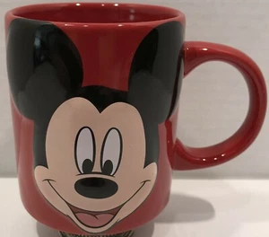 Mickey Mouse Embossed Coffee Mug Jerry Leigh 3D Design Disney - Picture 1 of 12