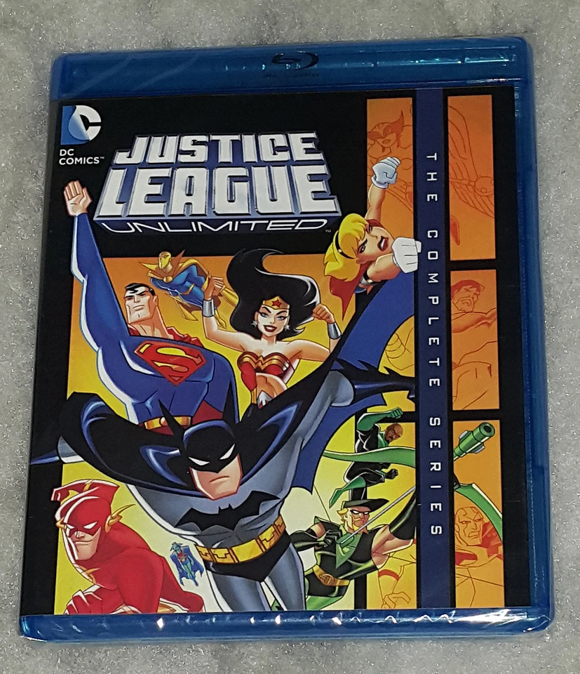 Justice League Unlimited Complete Series Season 1 2 3 Blu-Ray Box Set NEW SEALED - Image 1 of 1