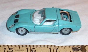 SOLIDO BY MARX LAMBORGHINI P400 MIURA DIECAST CAR 1:43 IN BLUE - Picture 1 of 4