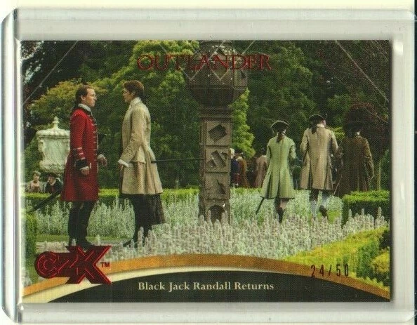 Outlander Cryptozoic CZX Black Jack Randall Returns #25 Red Foil Parallel 24/50 - Image 1 of 1