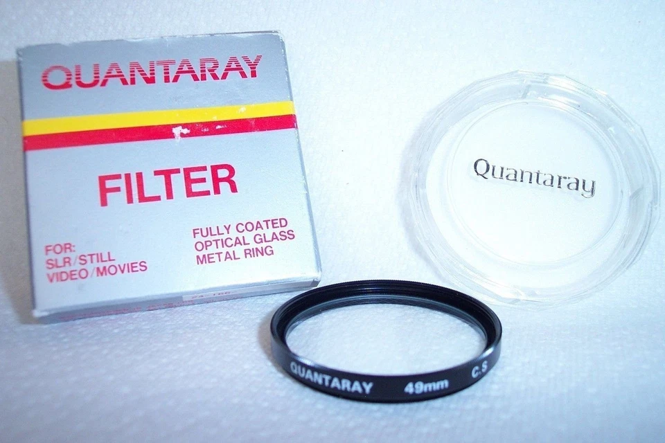 Quantaray 49 mm Cross Screen Screw-In  Filter with Case and Box Japan (L-50) - Image 1 of 1