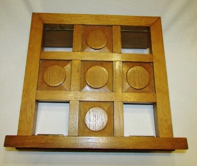 LUTRIN D'EGLISE ANCIEN EN BOIS PRESENTOIR  PLIABLE VINTAGE  / lectern - Photo 1/4