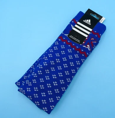 Kentucky Wildcats Crew Socks Womens One Size Adidas Blue College Mid Y2K NCAA - Image 1 of 4