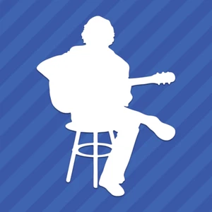 Gitarrenspieler Vinyl Aufkleber Sticker - Bild 1 von 2