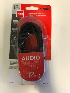 Cinch 12'dgtl Optic Audio Cable, PartNo DV12R, Single Unit - Bild 1 von 1