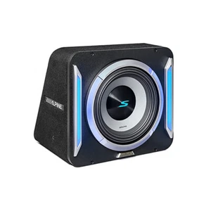 Alpine 10-Inch PrismaLink S-Series Subwoofer Wedge Enclosure S2-SB10 - Picture 1 of 4