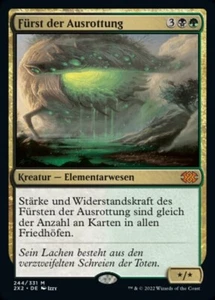Fürst der Ausrottung / Lord of Extinction  - DOUBLE MASTERS 2022 -  deutsch (nm) - Picture 1 of 1