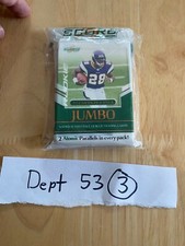 2008 Score NFL Football Jumbo Factory Sealed Value Cello Adrian Peterson