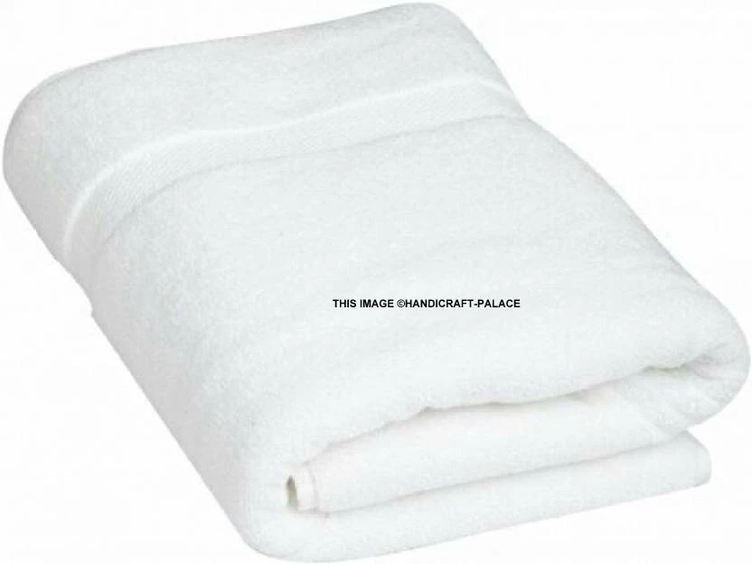 Toalla engrosada de algodón suave de color liso para el hogar dormitorio hotel restaurante baño Foto 1 de 2