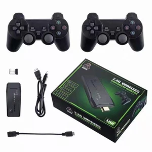 Fodoto 2.4G Wireless Game Stick Controller 64GB 10000 Games HDMI 4K - Picture 1 of 5