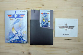 NES - Top Gun - (embalaje original, con instrucciones)