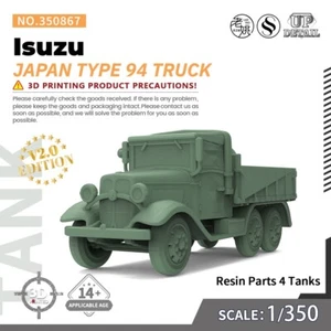 SSMODEL SS350867 1/350 Military Model Kit Japan Type 94 Isuzu Truck - Bild 1 von 5