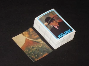 KOJAK © 1975 Monty Gum Complete (72) Trading Card Set - Picture 1 of 1
