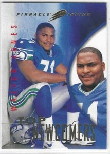 1997 Pinnacle Inside #142 Walter Jones RC Seattle Seahawks Florida State - Picture 1 of 1