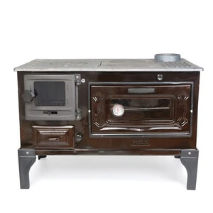 Holzofen, Herd Herd, Backofen Herd, Gusseisenofen, Holzofen - Bild 1 von 8