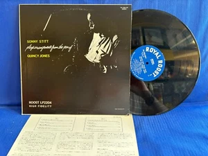 SONNY STITT QUINCY JONES ROYAL ROOST INSERT. 1978 JAPAN LP NEAR MINT - Imagen 1 de 3