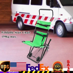 Silla de escalera manual plegable silla de escalera de emergencia silla de escalera de transporte portátil - Imagen 1 de 12