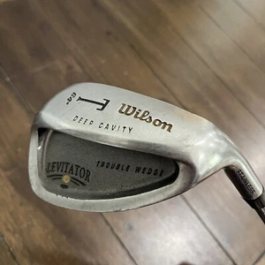 WILSON Golf Club LEVITATOR TROUBLE 64 Degree Wedge Steel Shaft RH 35" - Picture 1 of 11