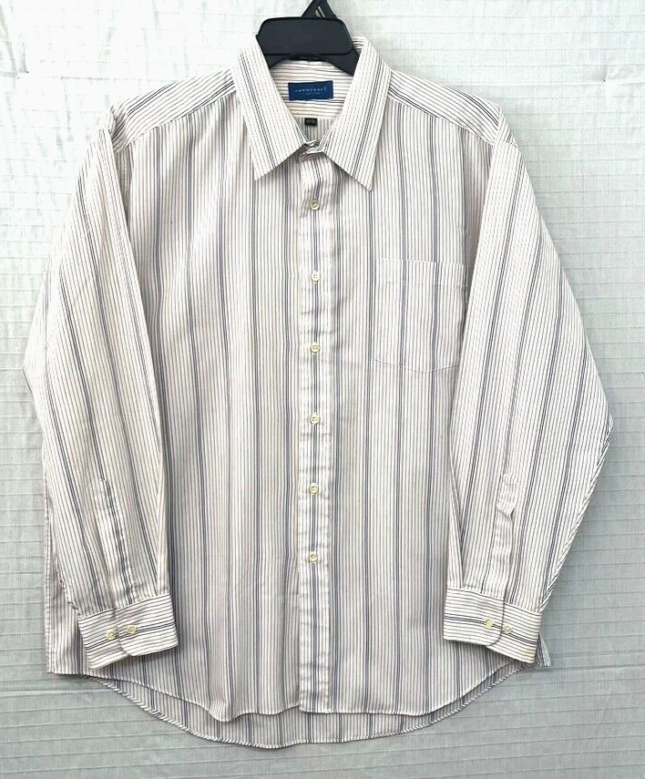 TownCraft Striped Dress Shirts for Men for sale | eBay