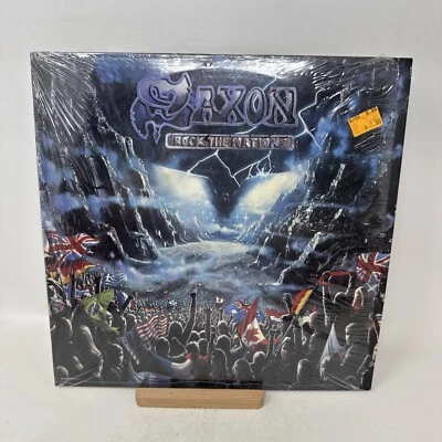 SAXON ROCK THE NATIONS CAPITOL ST12519 US VINYL LP - Image 1 of 4