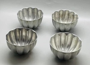 4 Vintage Aluminum JELLO Molds Circa 1950 - Picture 1 of 6