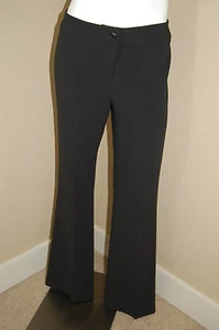 ISDA&CO Black Stretch Career NEW Pants~Size 4~Inseam 34.5" - Picture 1 of 5