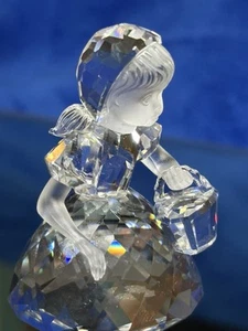 SWAROVSKI CRYSTAL "Little Red Riding Hood w/ Basket" BOX & COA #191695 RETIRED! - Picture 1 of 11