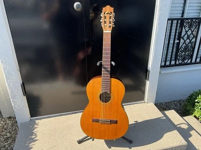 Hohner HG14 Acoustic Guitar, 6 String Made In Japan w/ Soft Case, Very Nice. - Image 1 of 4