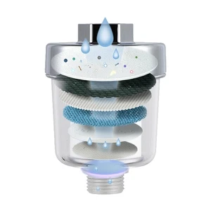 Shower Filter Cartridge Water Filter Softener Hard Water Purifier Shower Head } - Picture 1 of 22