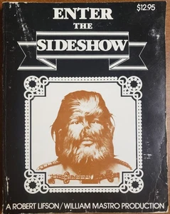 SIGNED Robert Lifson's Enter the Sideshow 1983 - Picture 1 of 6