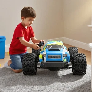 MJX 18208 Scala 1/18 4WD RC Auto 2.4GHz 35km/h 80-100m Autonomia Pronta all'uso NewFZX - Foto 1 di 10
