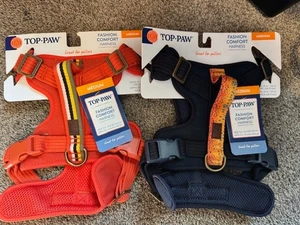 2x Dog harness Top Paw Fashion Comfort Harness Medium Benefits Charity - Picture 1 of 1