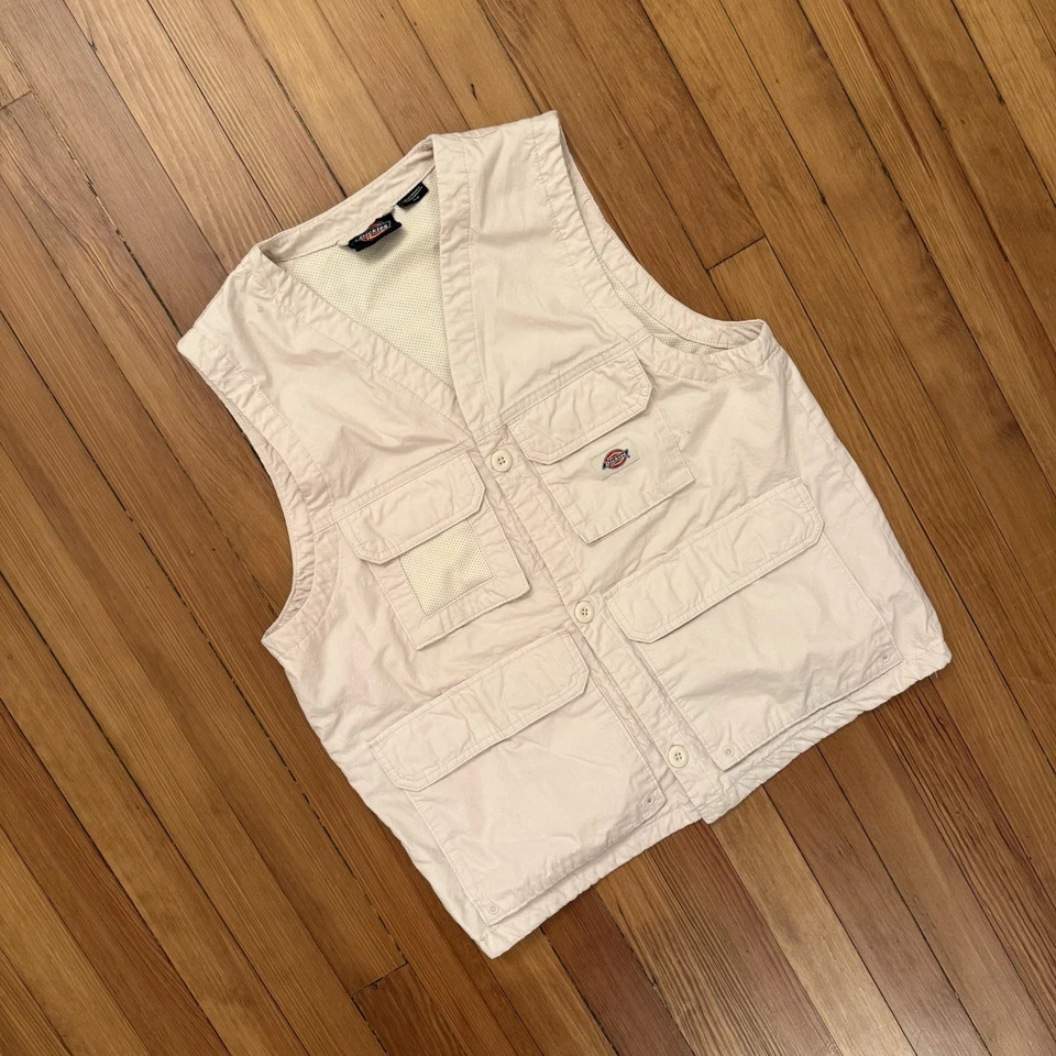 Dickies Fishersville Fishing Lined Multi Pocket Vest Size Medium - Image 1 of 4